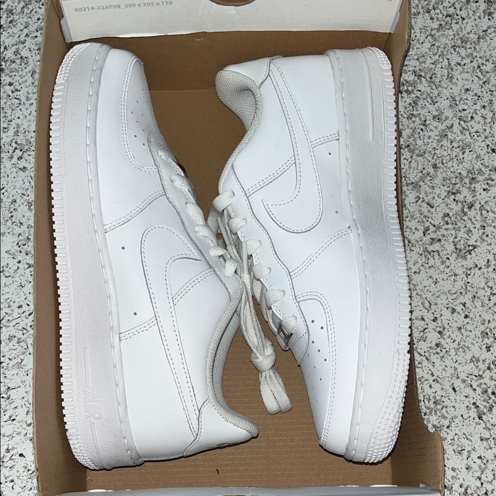 Nike All-White Low-Top Sneakers